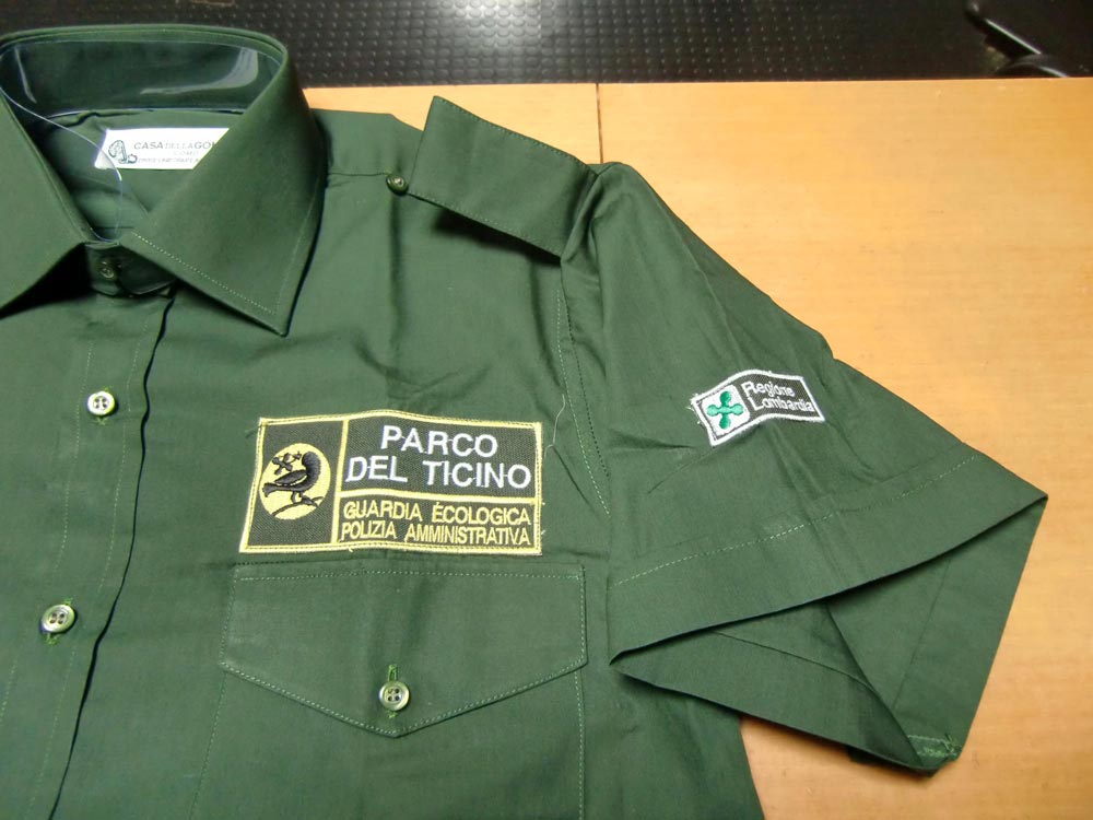 Camicia guardia ecologica personalizzata