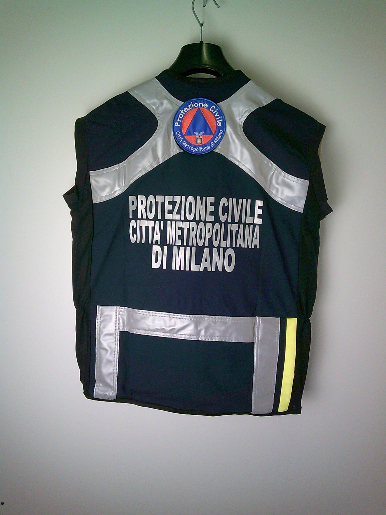 Stampa rifrangente su gilet elasticizzato Protezione Civile