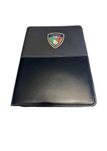 Cartella porta blocco con zip