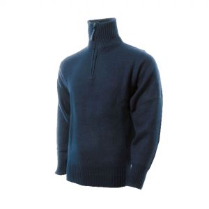 Maglione mezza zip