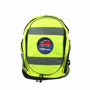 Zaino giallo fluo CDG Collection Vigili del Fuoco