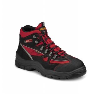 Scarponcino Klimatex con inserti rossi