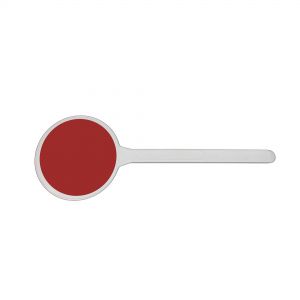 Paletta di segnalazione verde/rosso