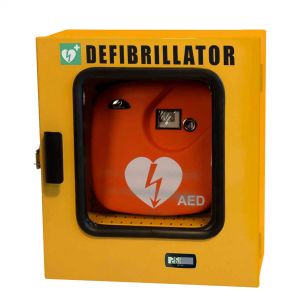 Teca da esterno per defibrillatore