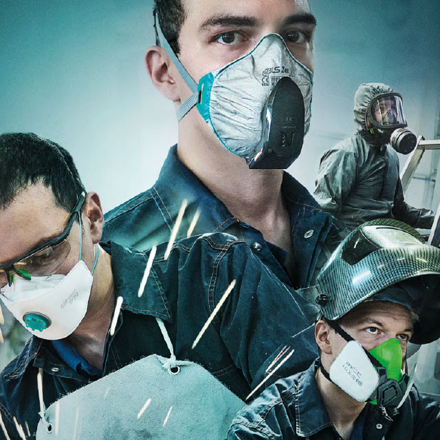 protezione vie respiratorie